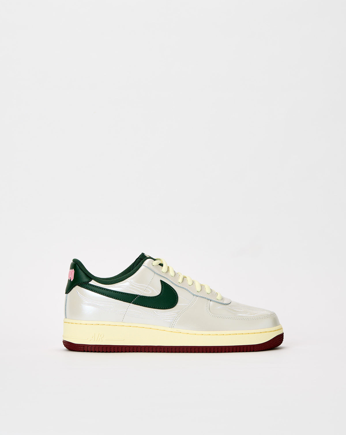 Nike Air Force 1 '07 LV8 in Phantom / Fir / Alabaster / Team Red