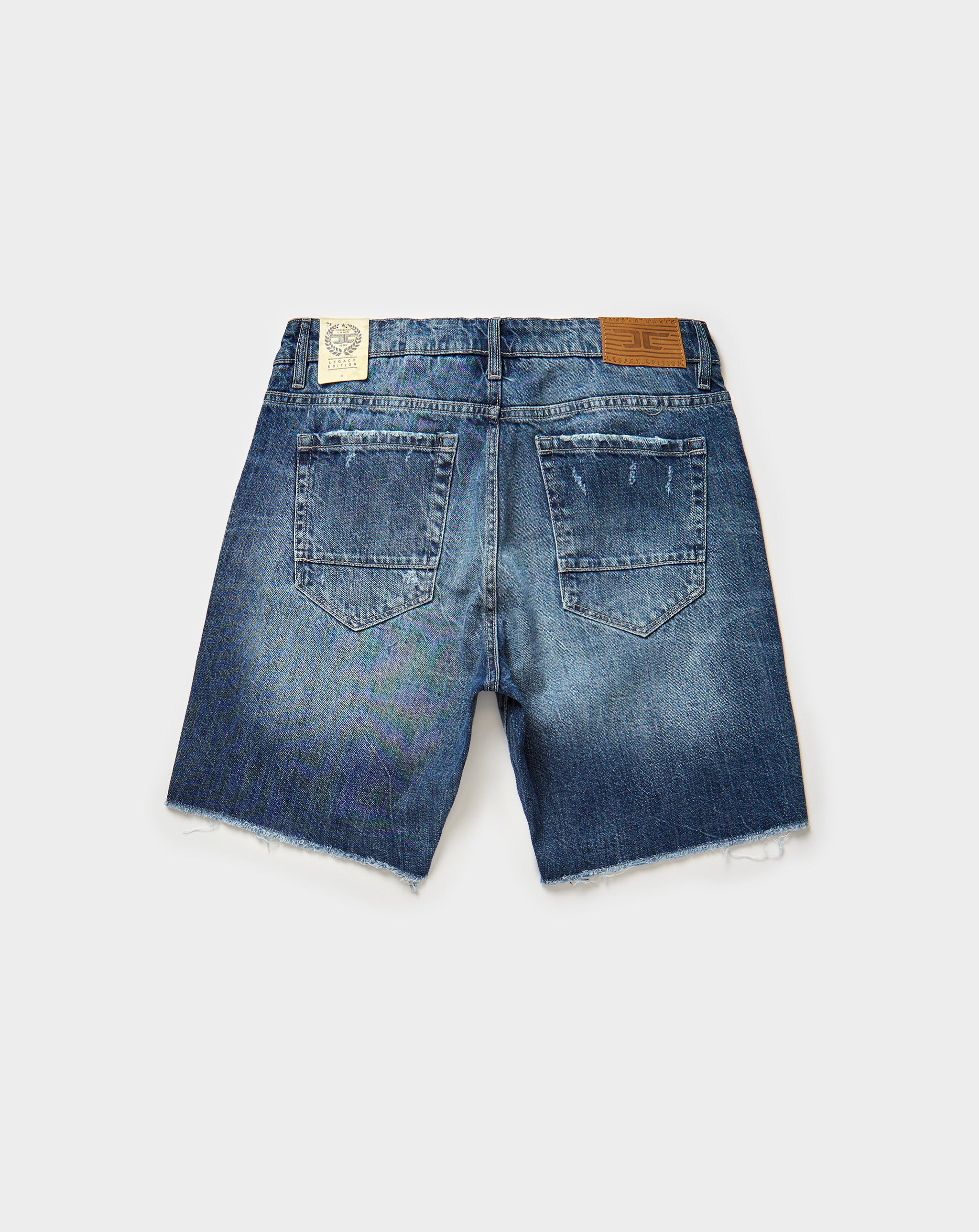 Jordan Craig Washed Denim Shorts. Underground Apparel. Rule of Next Streetwear.