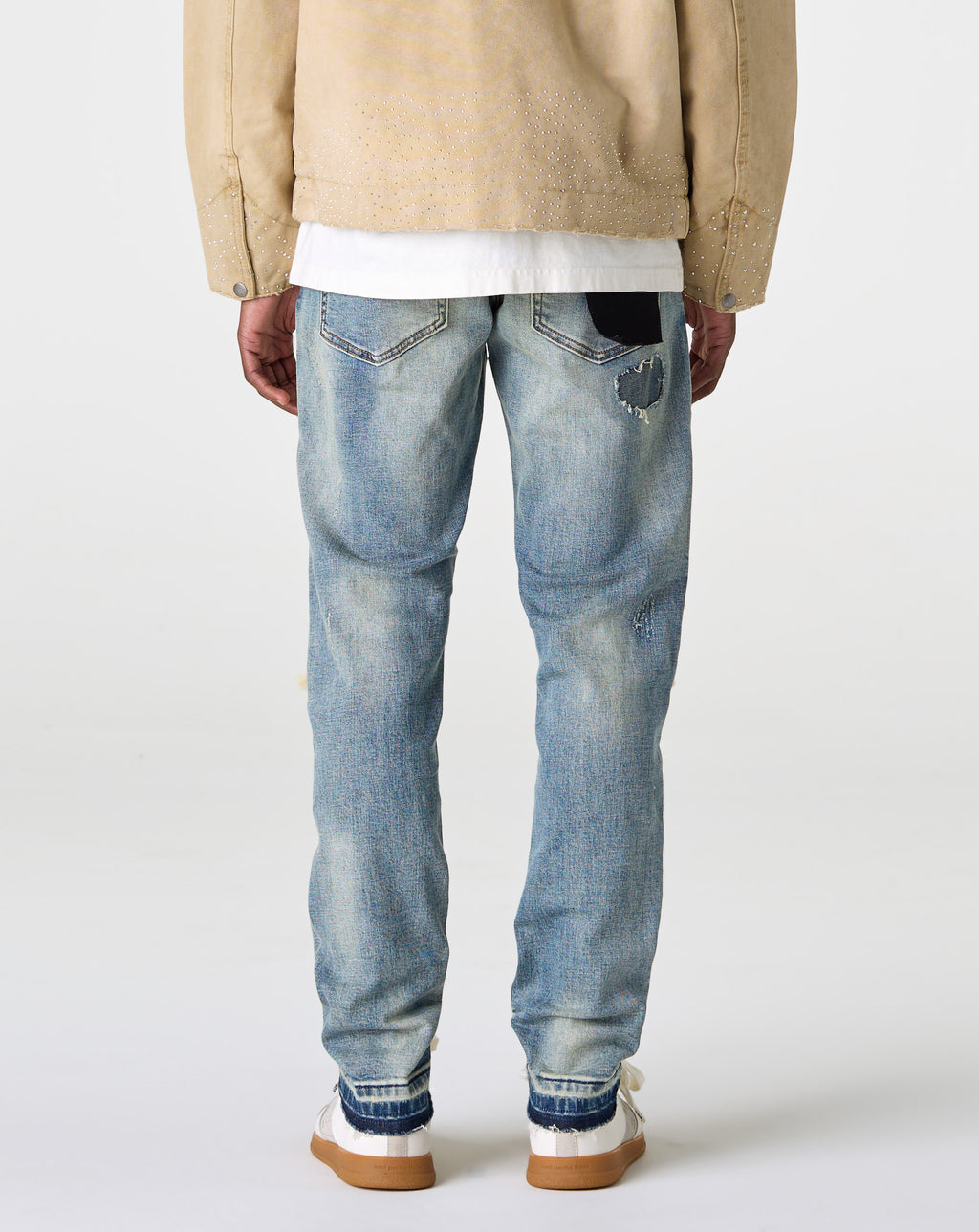PRVT LBL Skinny Ripped Jean - Rule of Next Apparel