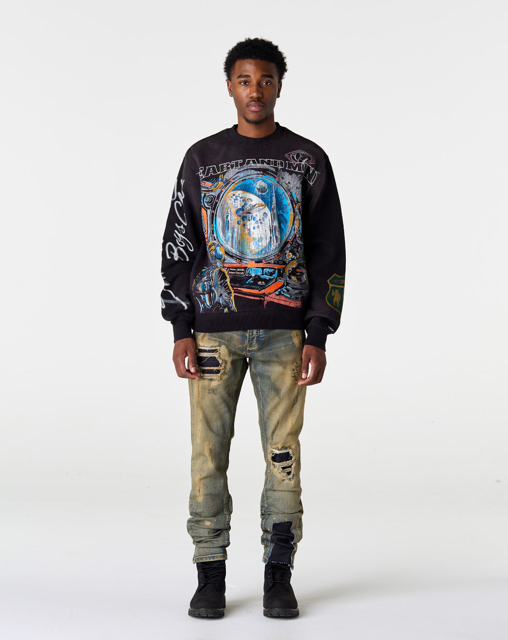 PRVT LBL Skinny Ripped Jean - Rule of Next Apparel