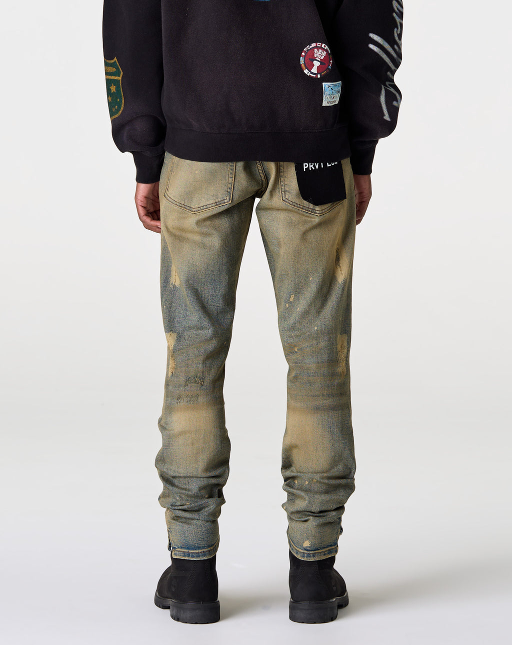 PRVT LBL Skinny Ripped Jean - Rule of Next Apparel