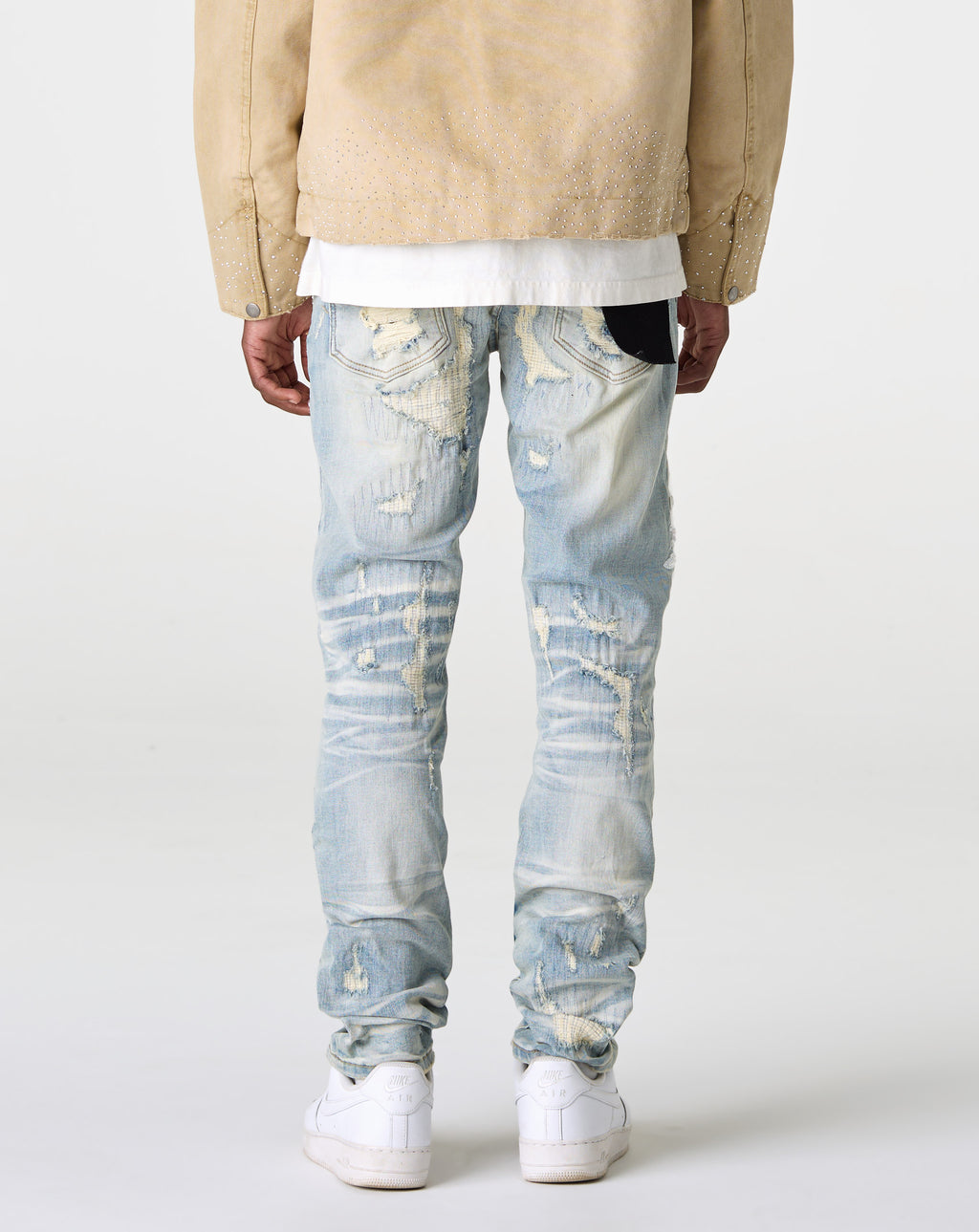 PRVT LBL Floral Ripped Skinny Jean - Rule of Next Apparel