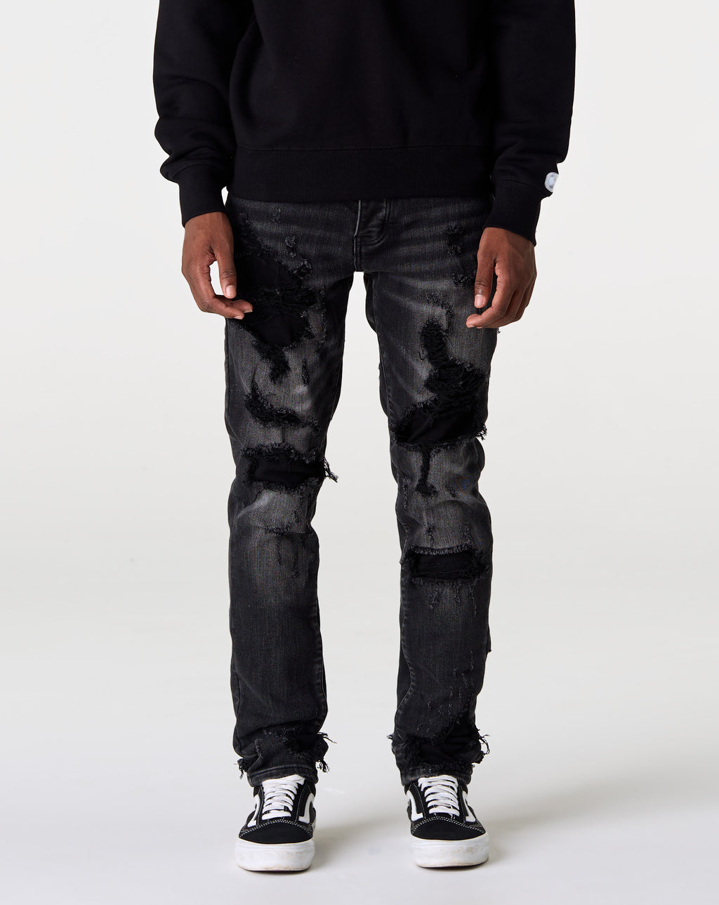 PRVT LBL Skinny Ripped Jean - Rule of Next Apparel
