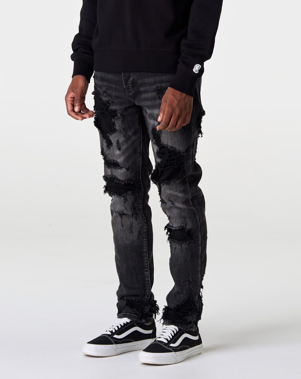 PRVT LBL Skinny Ripped Jean - Rule of Next Apparel