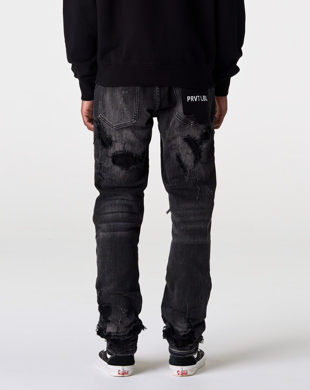 PRVT LBL Skinny Ripped Jean - Rule of Next Apparel