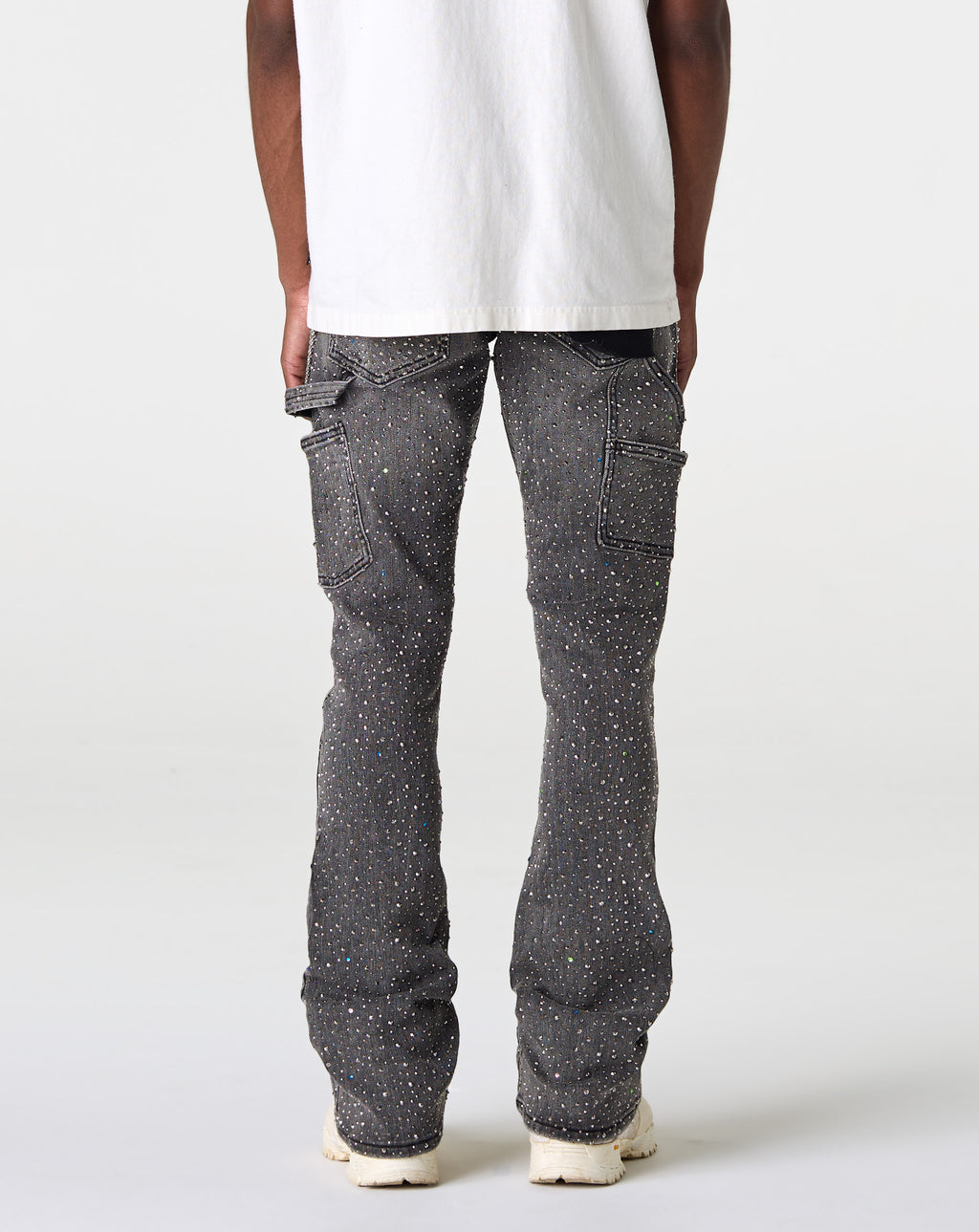 PRVT LBL Stacked Rhinestone Jean - Rule of Next Apparel
