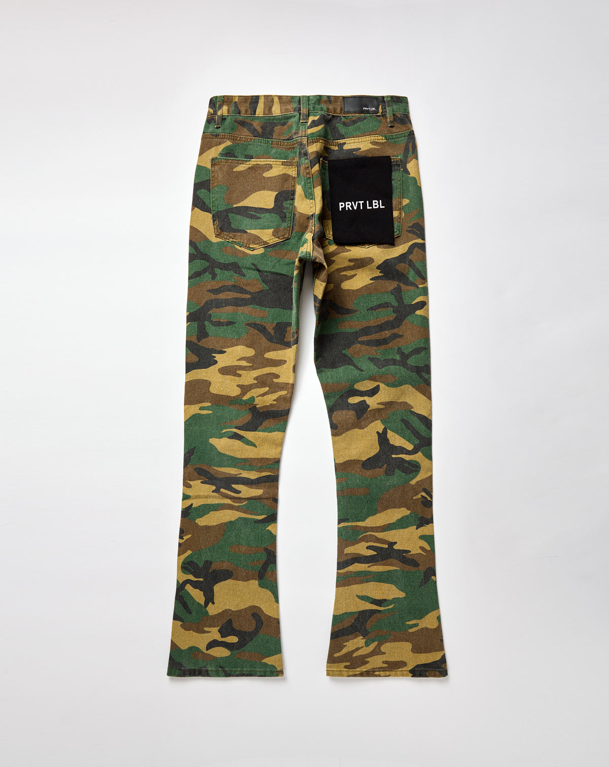 Stacked Camo Studded Pant