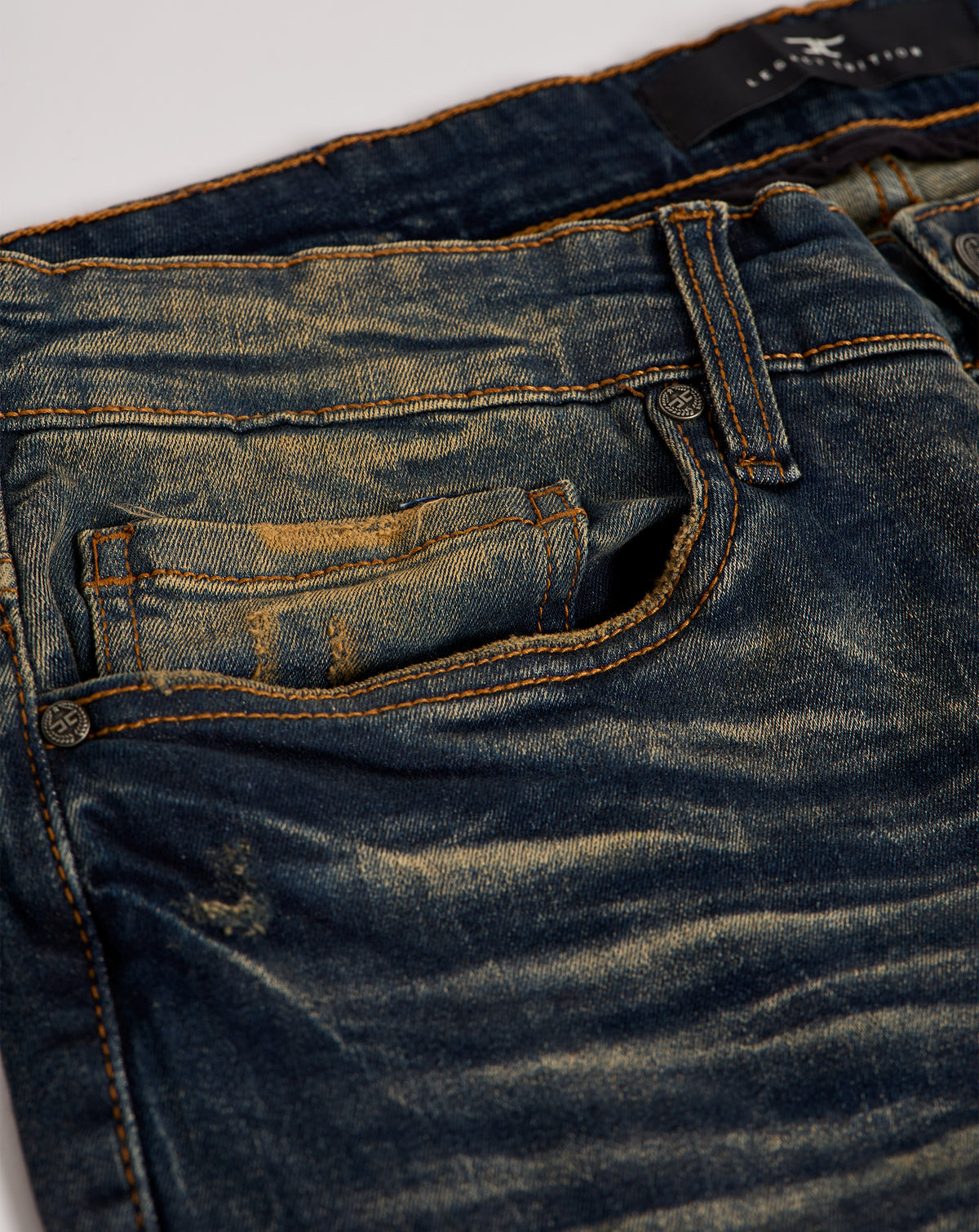 Jordan Craig Washed Denim. Underground Apparel. Rule of Next Streetwear.