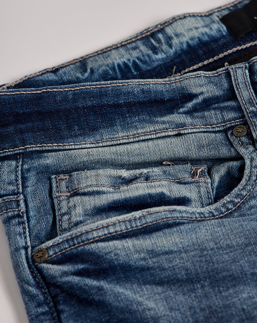 Washed Skinny Denim