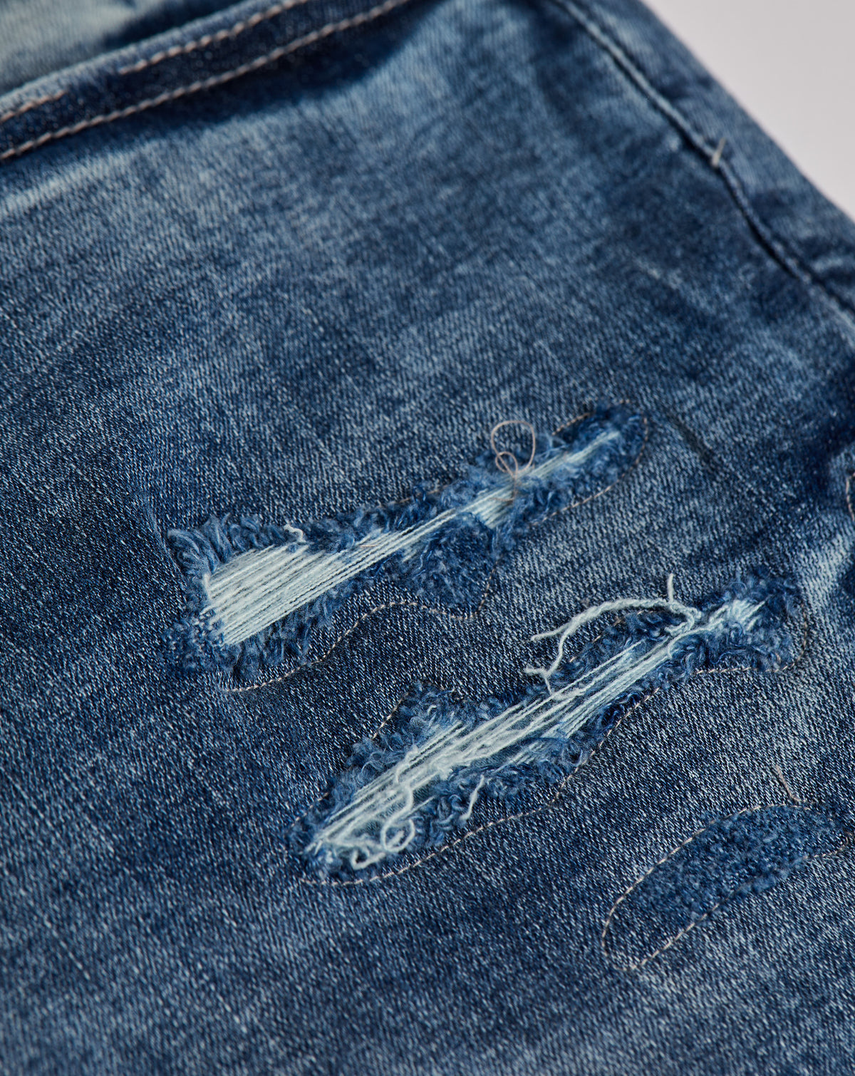Washed Skinny Denim