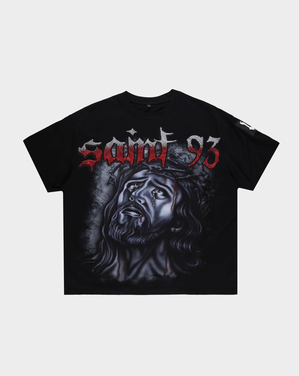 VAMPSTR Jesus Rhinestone T-Shirt - Rule of Next Apparel