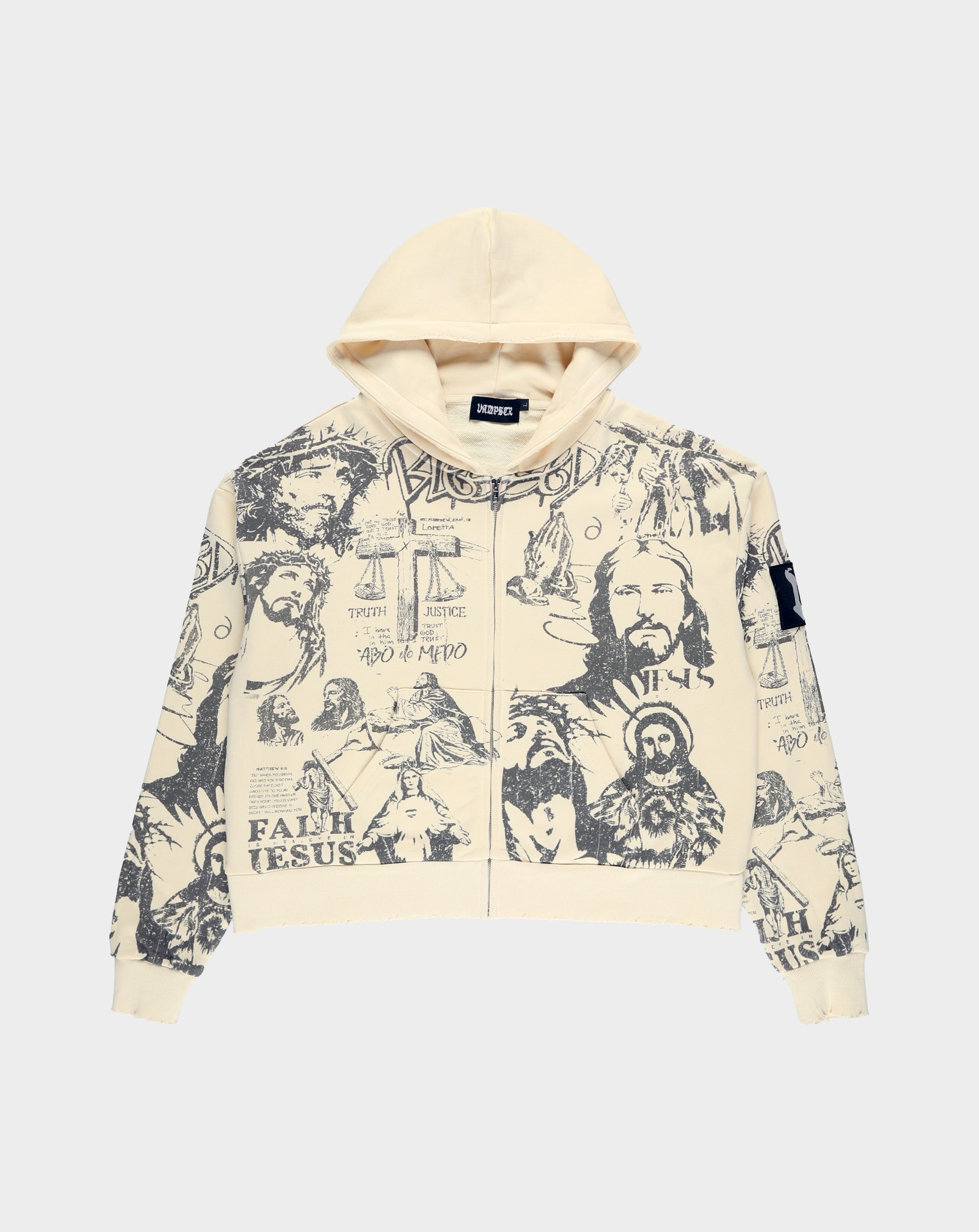 VAMPSTR Jesus Zip Up - Rule of Next Apparel