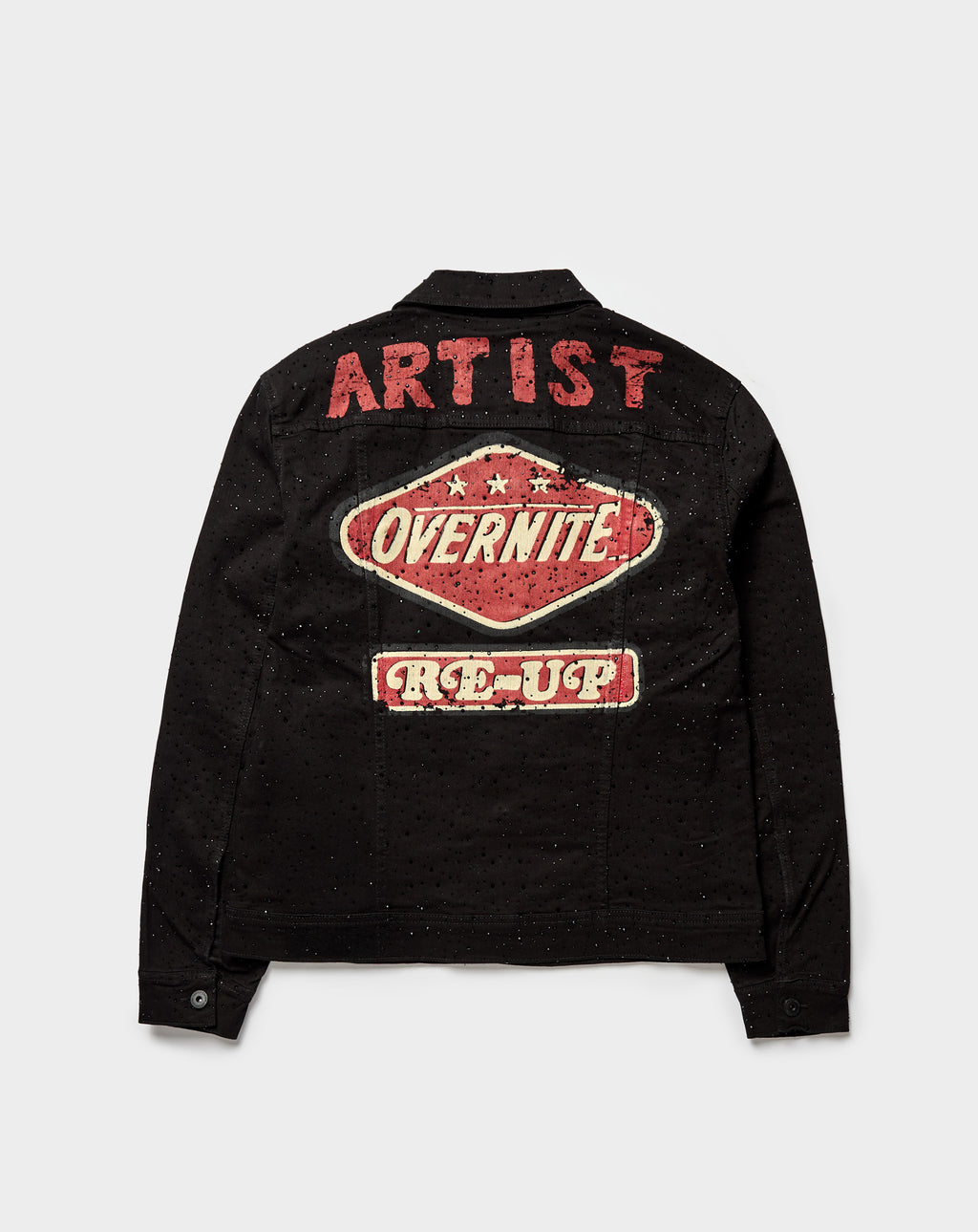 Denim Jacket With Crystals