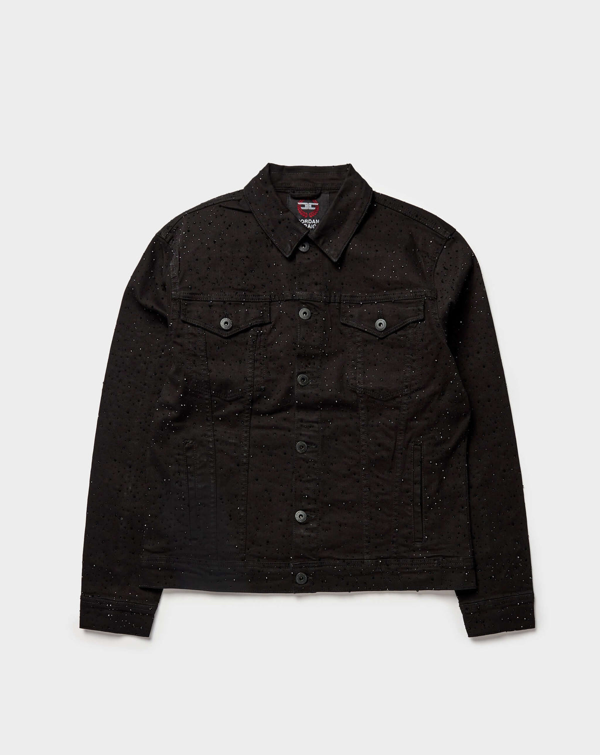 Jordan Craig Denim Jacket With Crystals. Streetwear Apparel. Rule of Next - The Underground