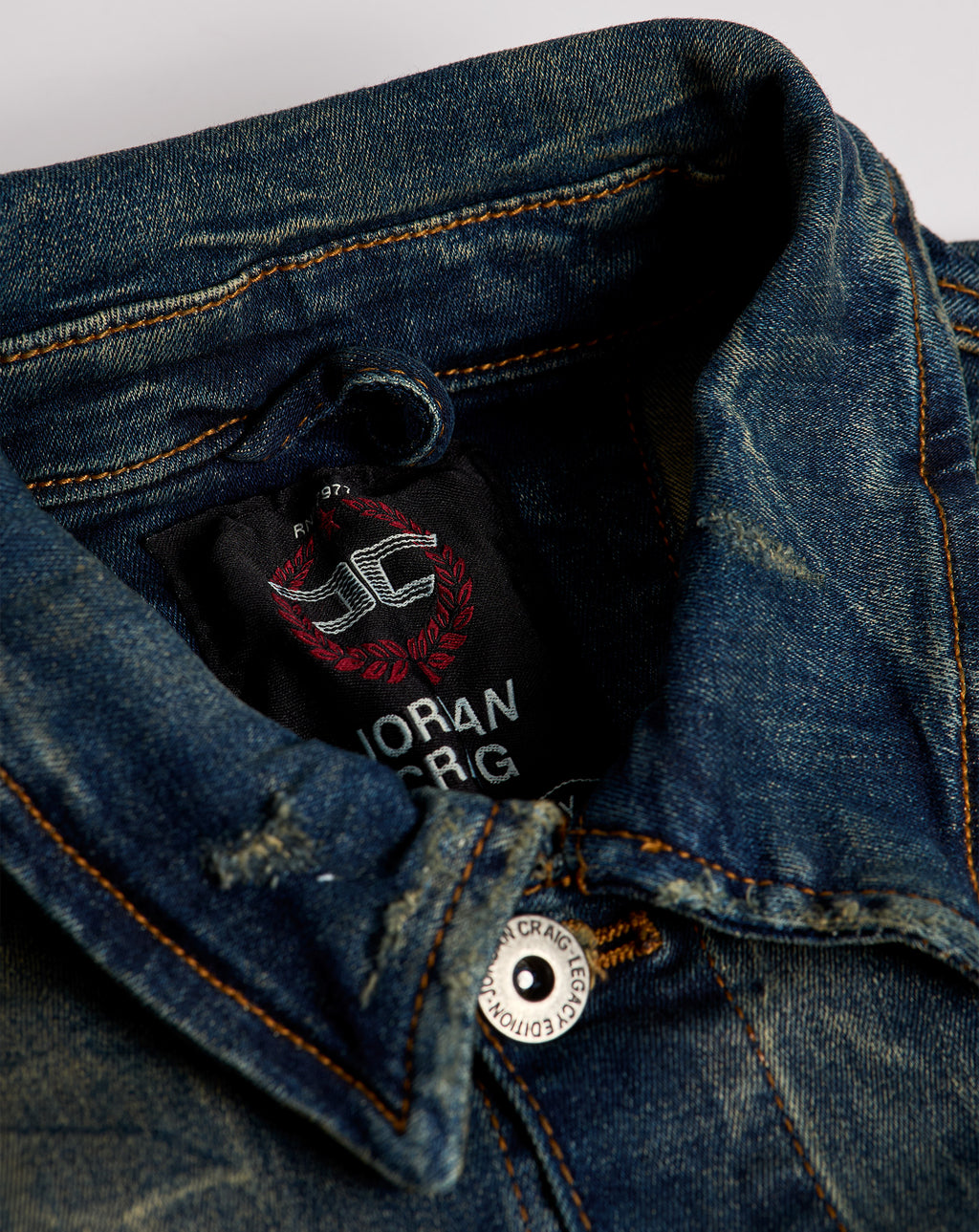 Jordan Craig Washed Denim Jacket. Underground Apparel. Rule of Next Streetwear.