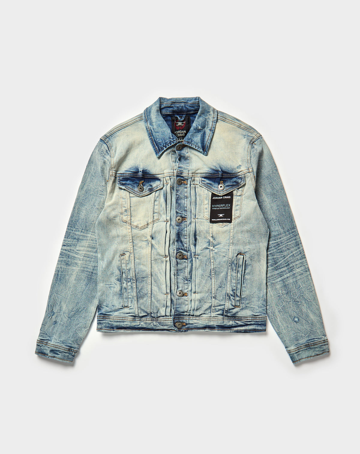Jordan Craig Washed Denim Jacket. Underground Apparel. Rule of Next Streetwear.