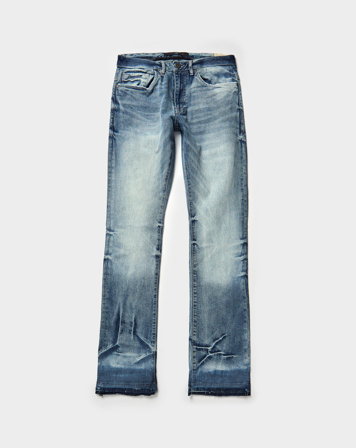 Washed Stacked Denim