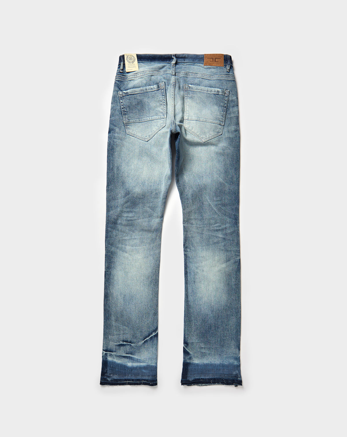 Washed Stacked Denim