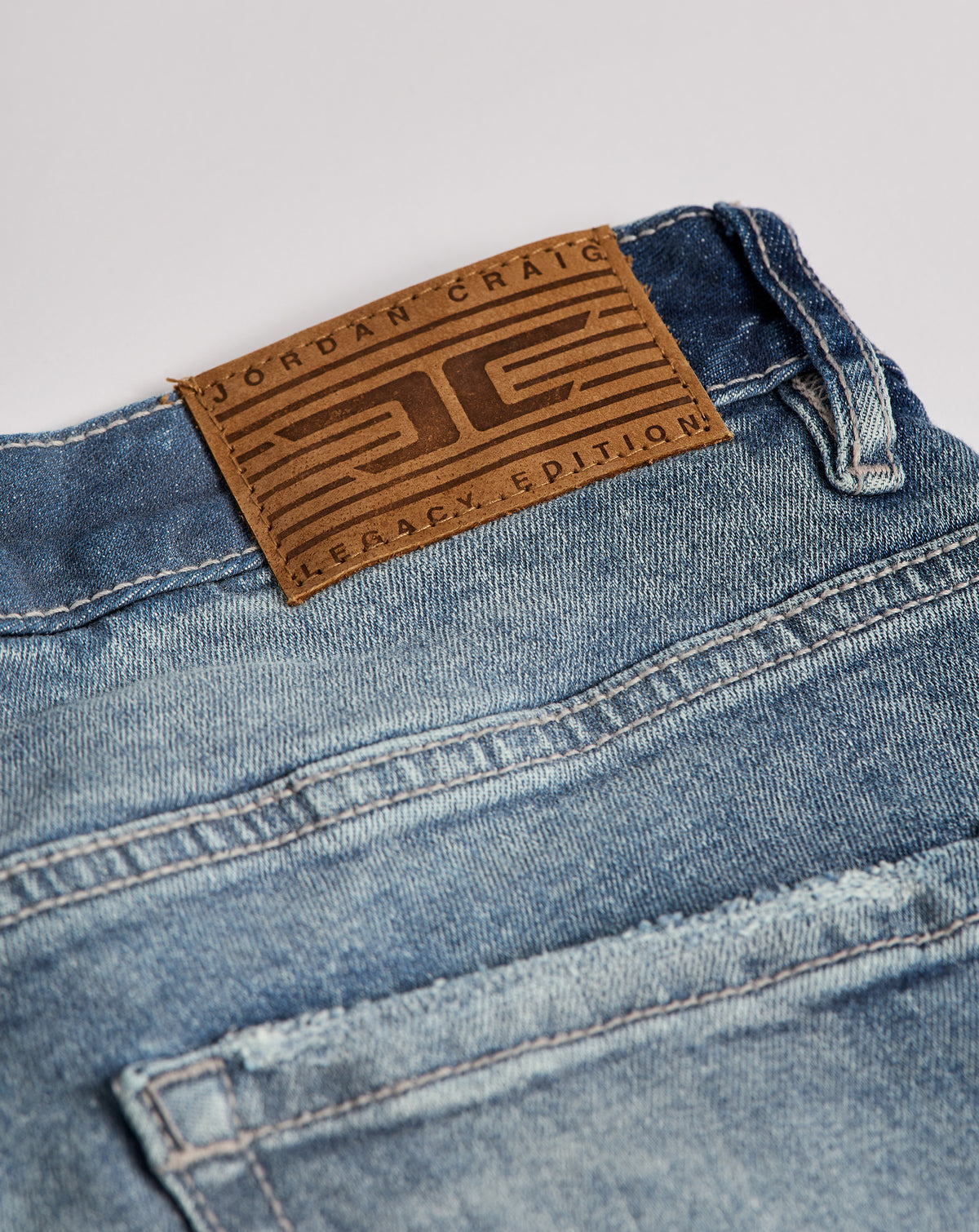 Washed Stacked Denim