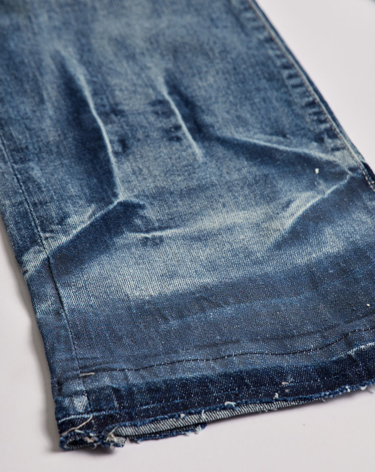 Washed Stacked Denim