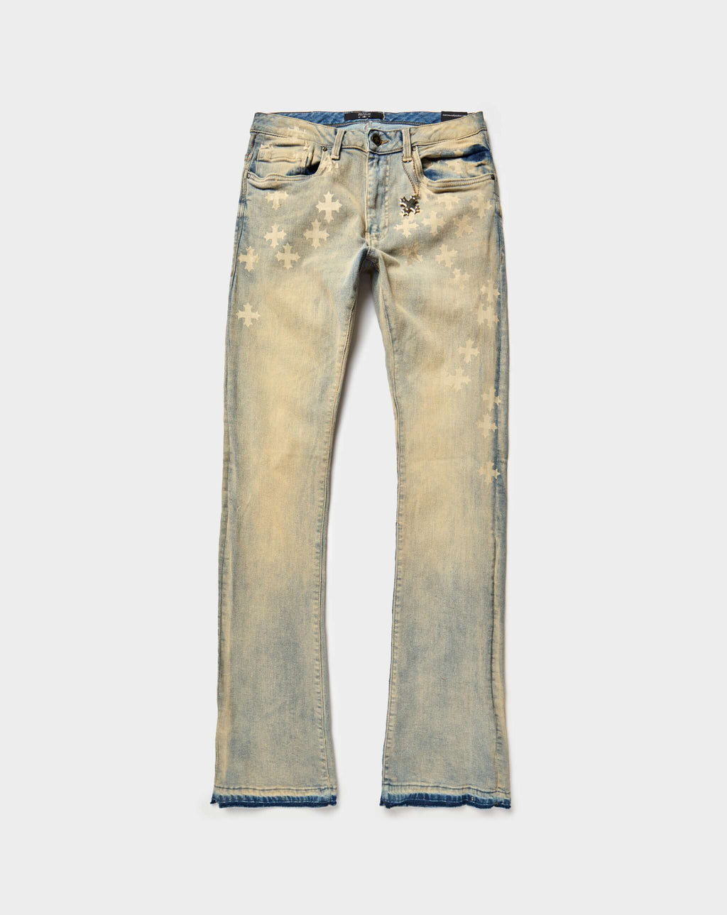 Jordan Craig Cross Stacked Jeans. Underground Apparel. Rule of Next Streetwear.