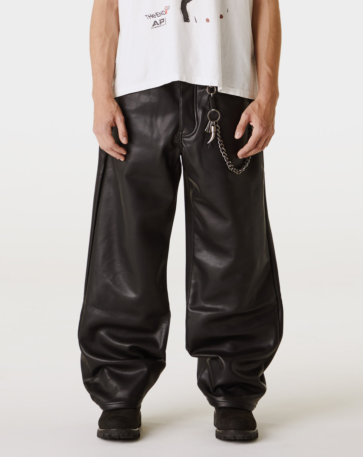 PRVT LBL Relaxed Pant With Chain - Rule of Next Apparel
