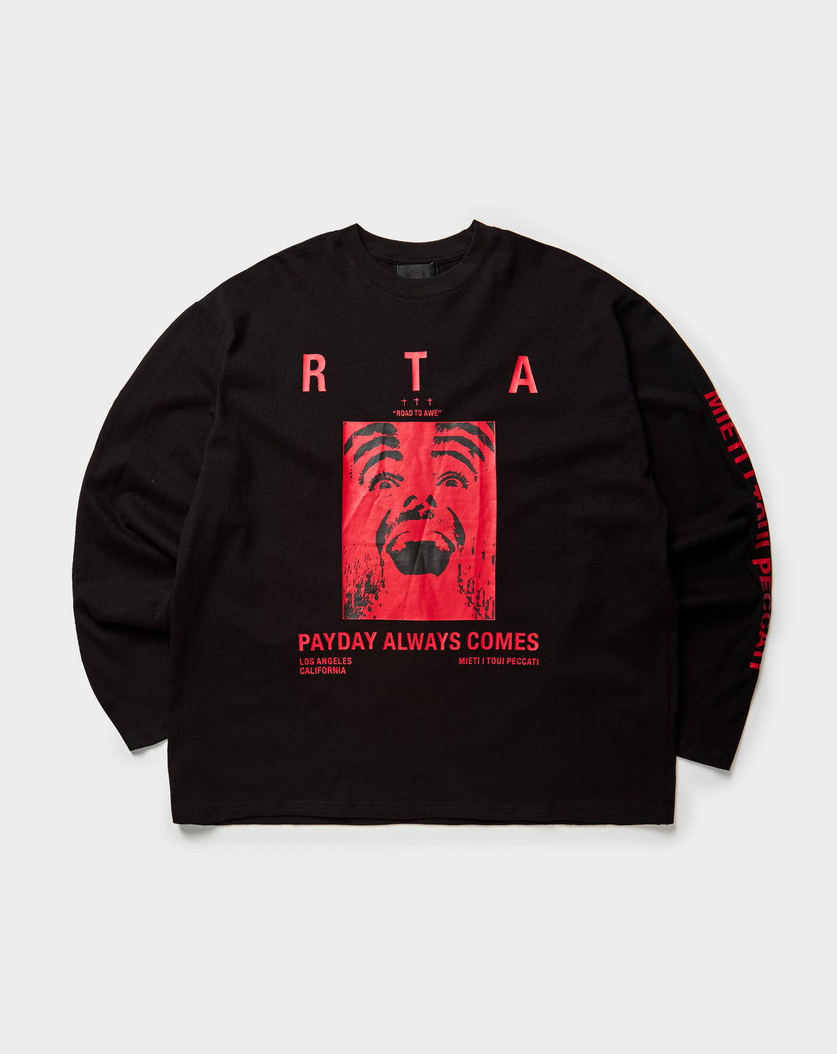 Marceau Oversized Long Sleeve T-Shirt