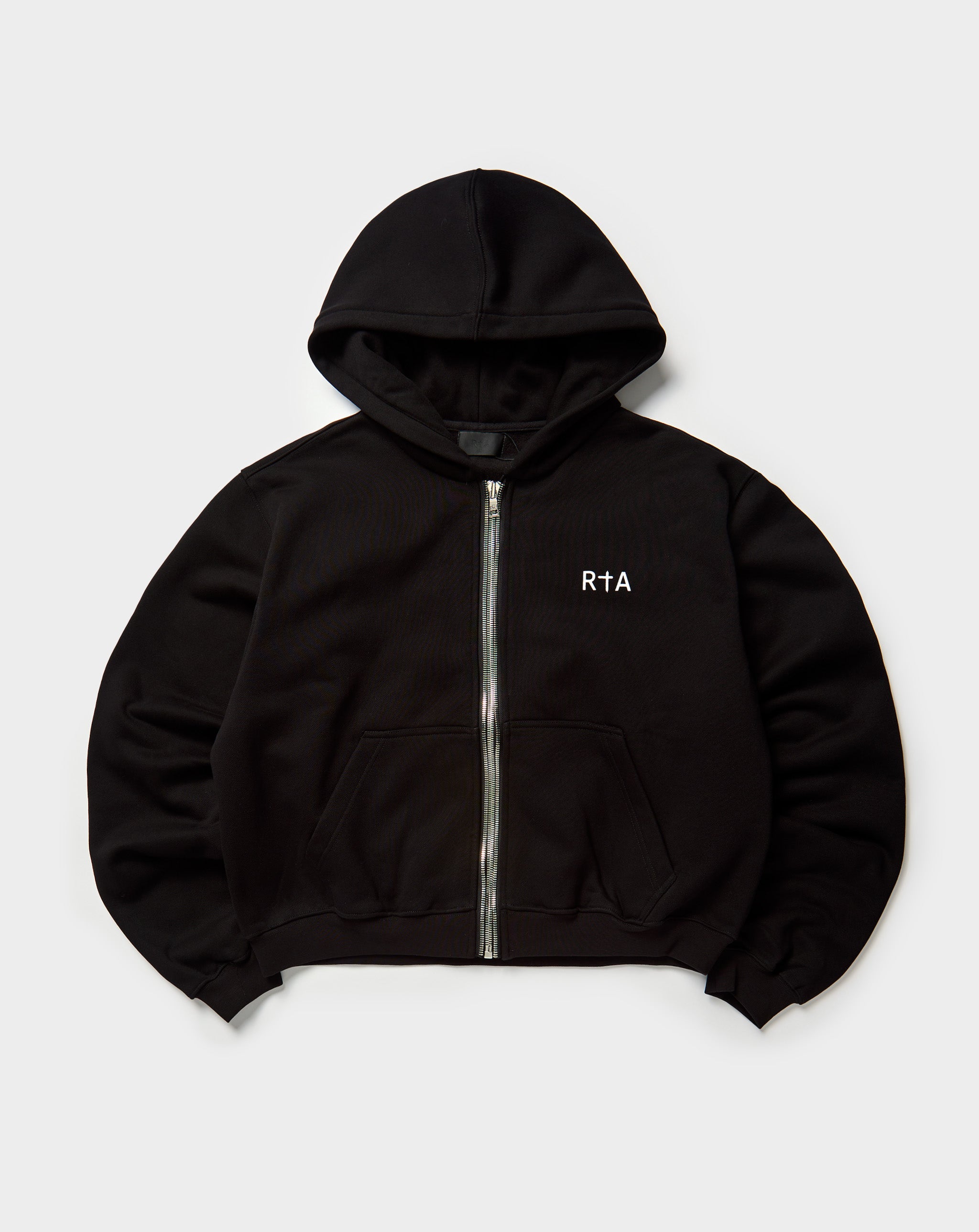 Kaen Cropped Zip Up Hoodie
