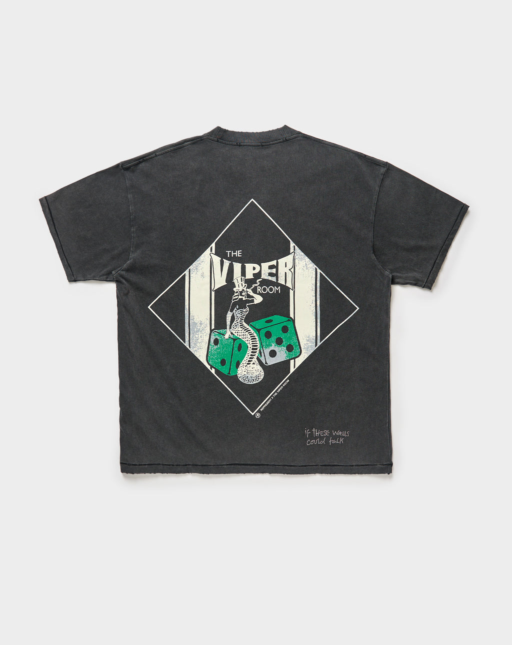 Represent The Viper Room Dice T-Shirt. Underground Apparel. Rule of Next Streetwear.