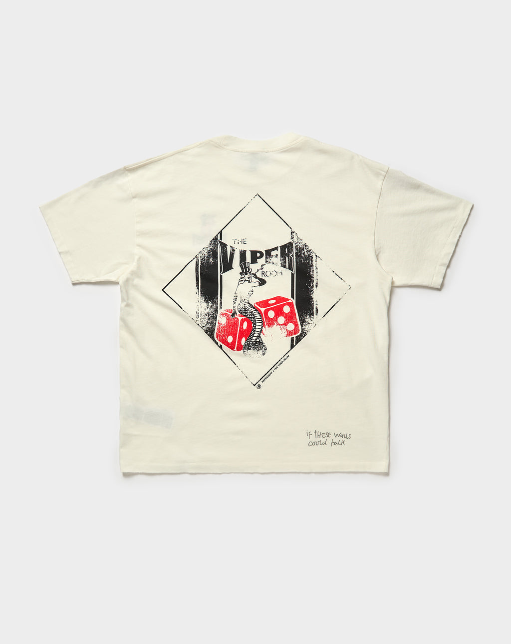 Represent The Viper Room Dice T-Shirt. Underground Apparel. Rule of Next Streetwear.