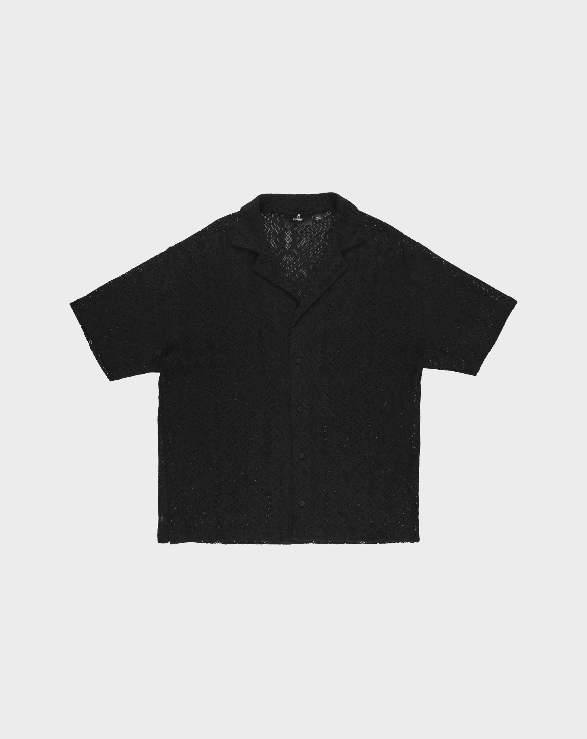 Represent All Over Crochet Shirt - Rule of Next Apparel
