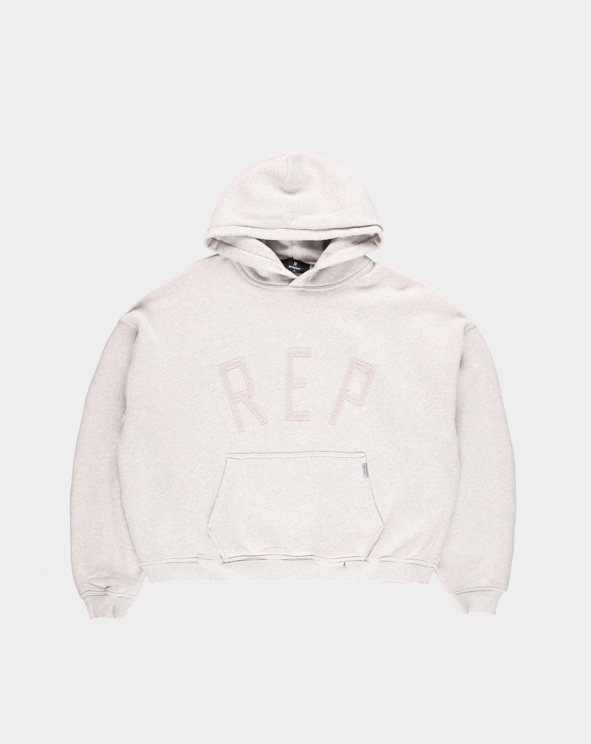 Represent Rep Applique Hoodie - Rule of Next Apparel