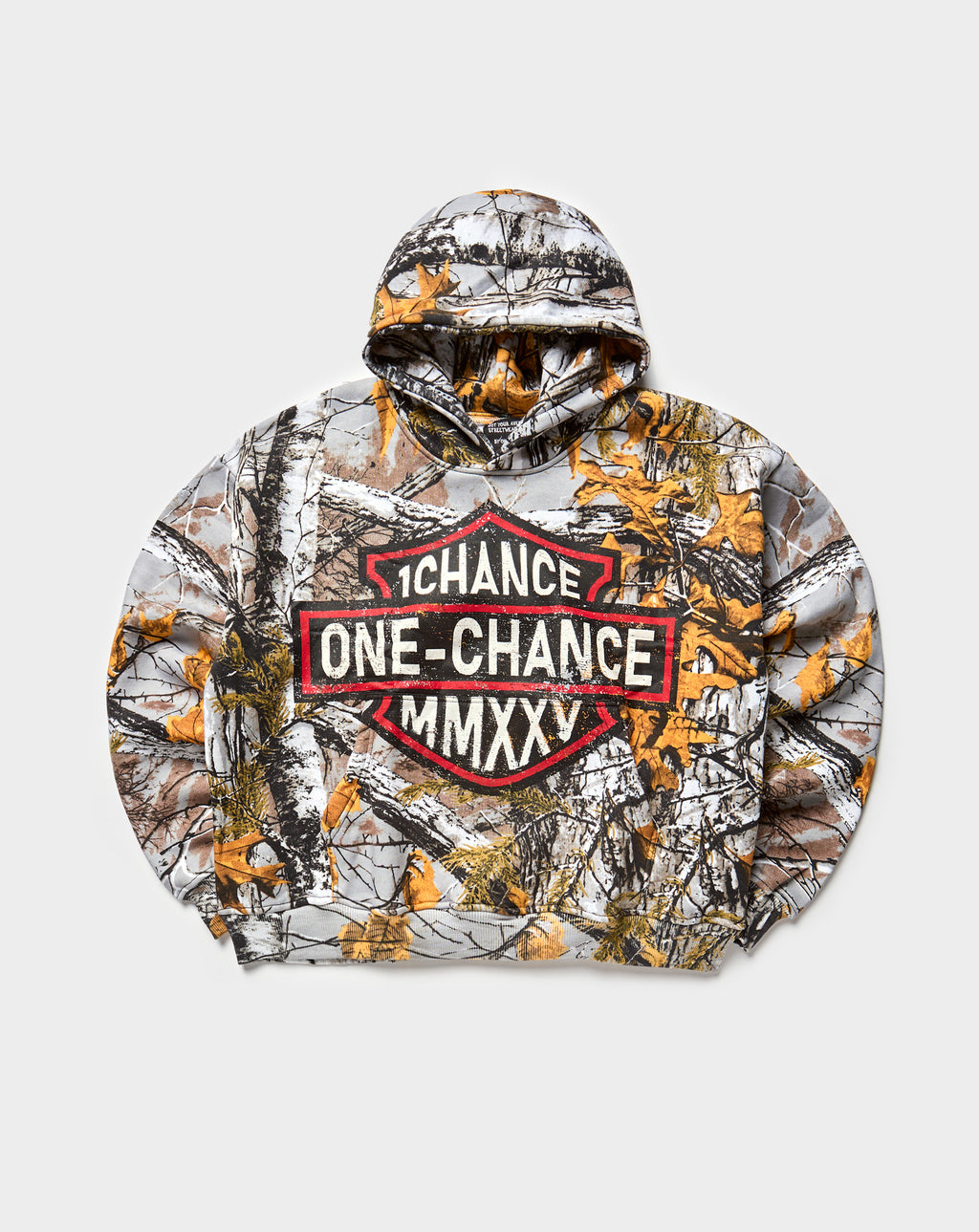 One Chance MMXXV Camo Hoodie - Rule of Next Apparel