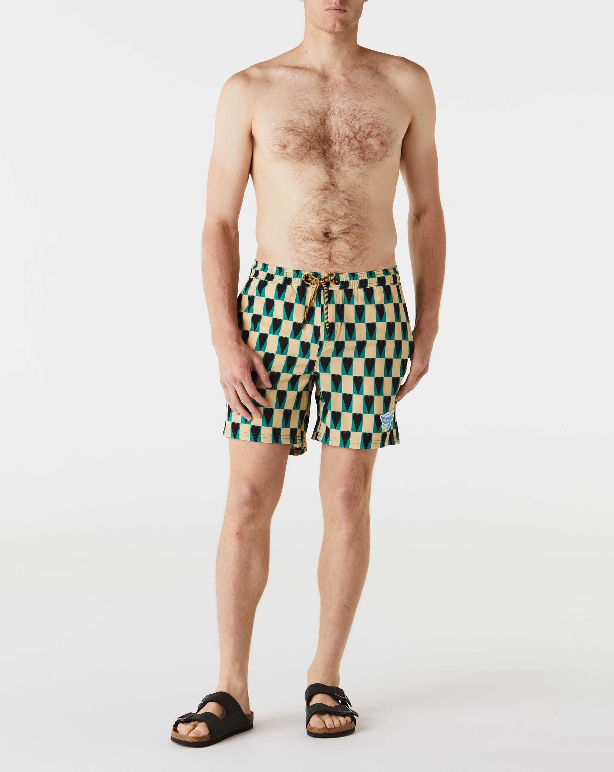 Mami Wata Heart Check Surf Trunk - Rule of Next Apparel