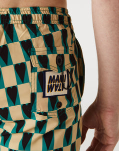Mami Wata Heart Check Surf Trunk - Rule of Next Apparel