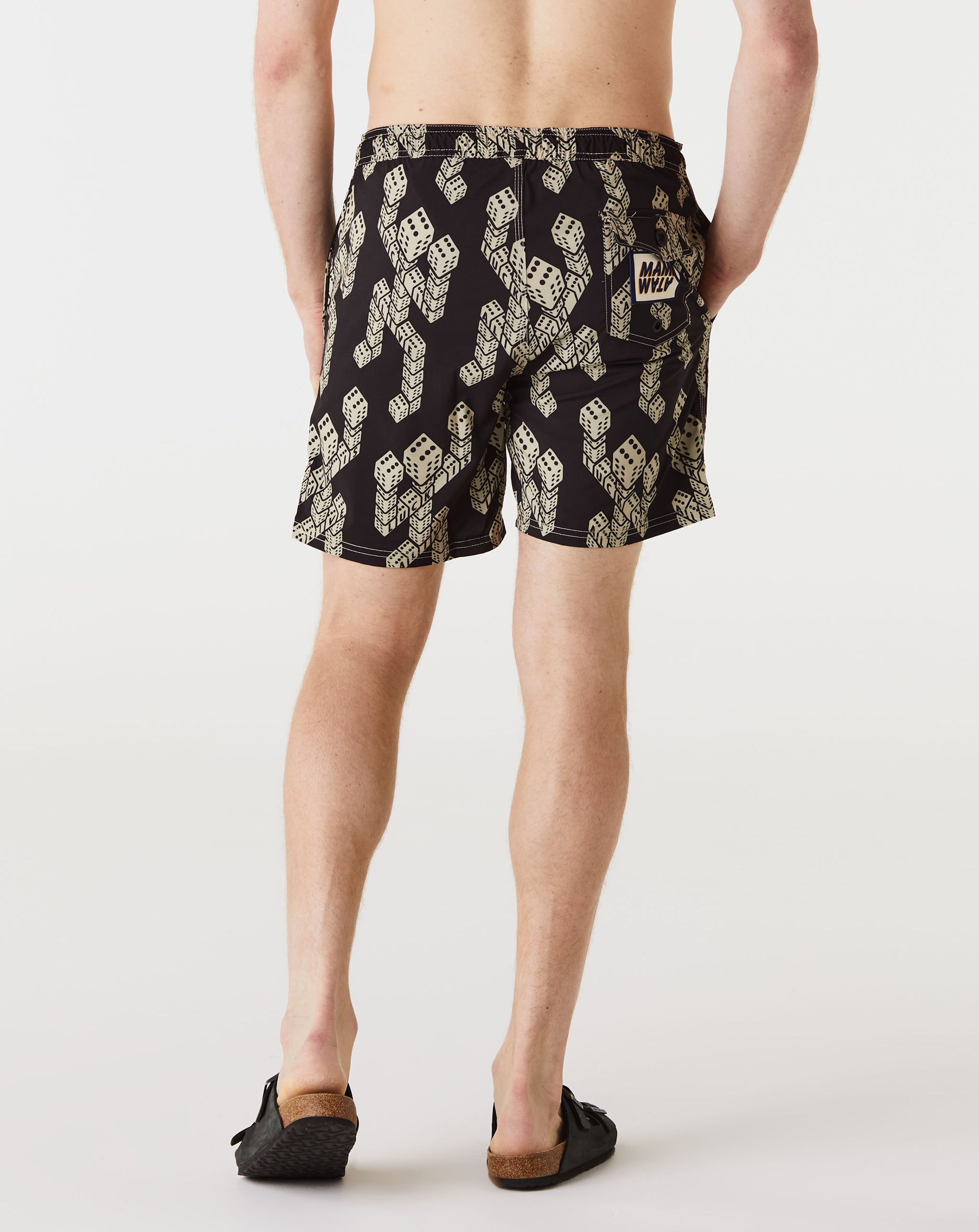 Mami Wata Dice Robot Surf Trunk - Rule of Next Apparel
