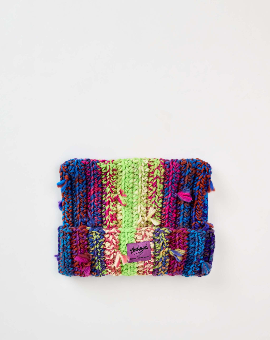 Needlework Knit Box Beanie. Underground Accessories. Rule of Next Streetwear.