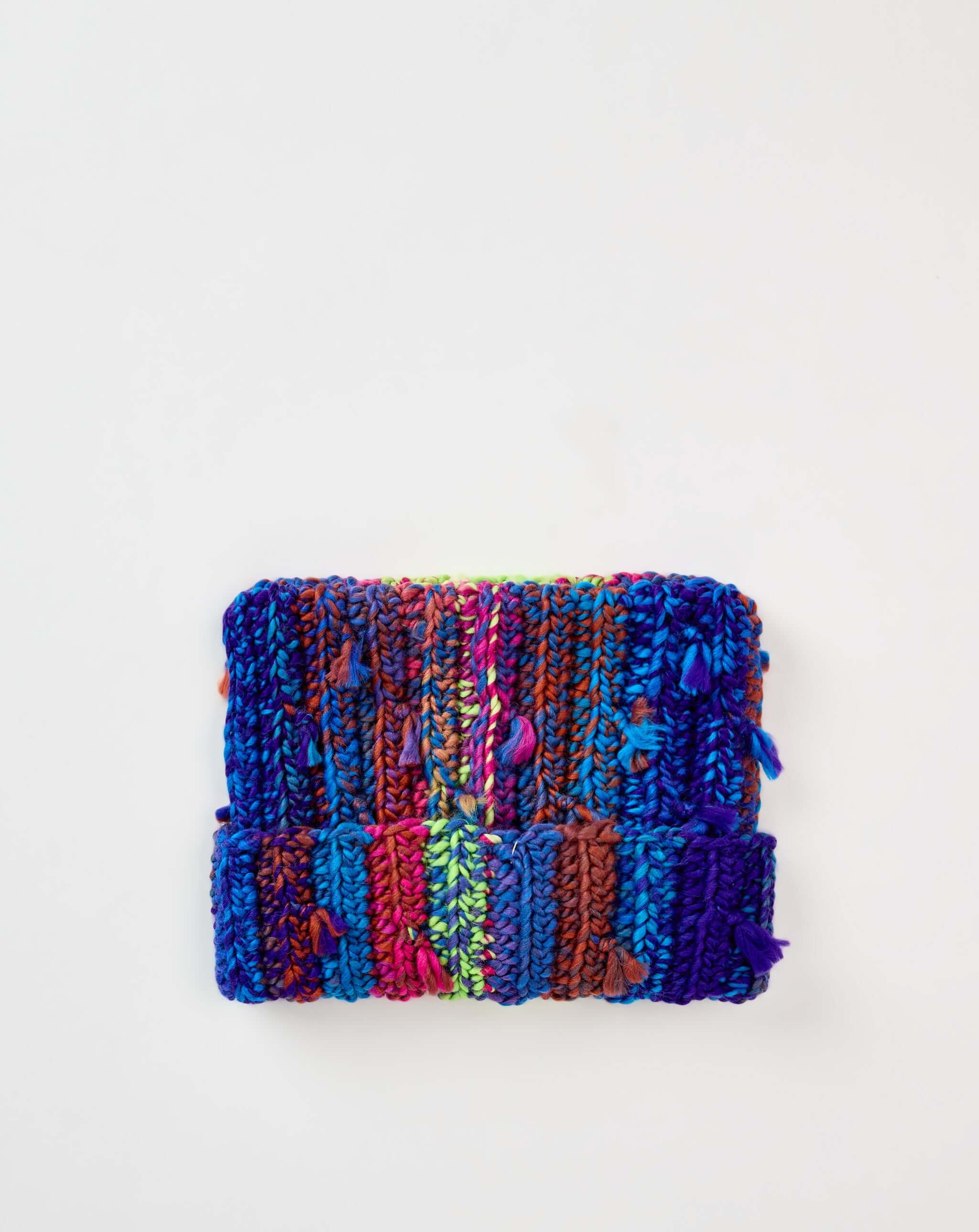 Needlework Knit Box Beanie. Underground Accessories. Rule of Next Streetwear.