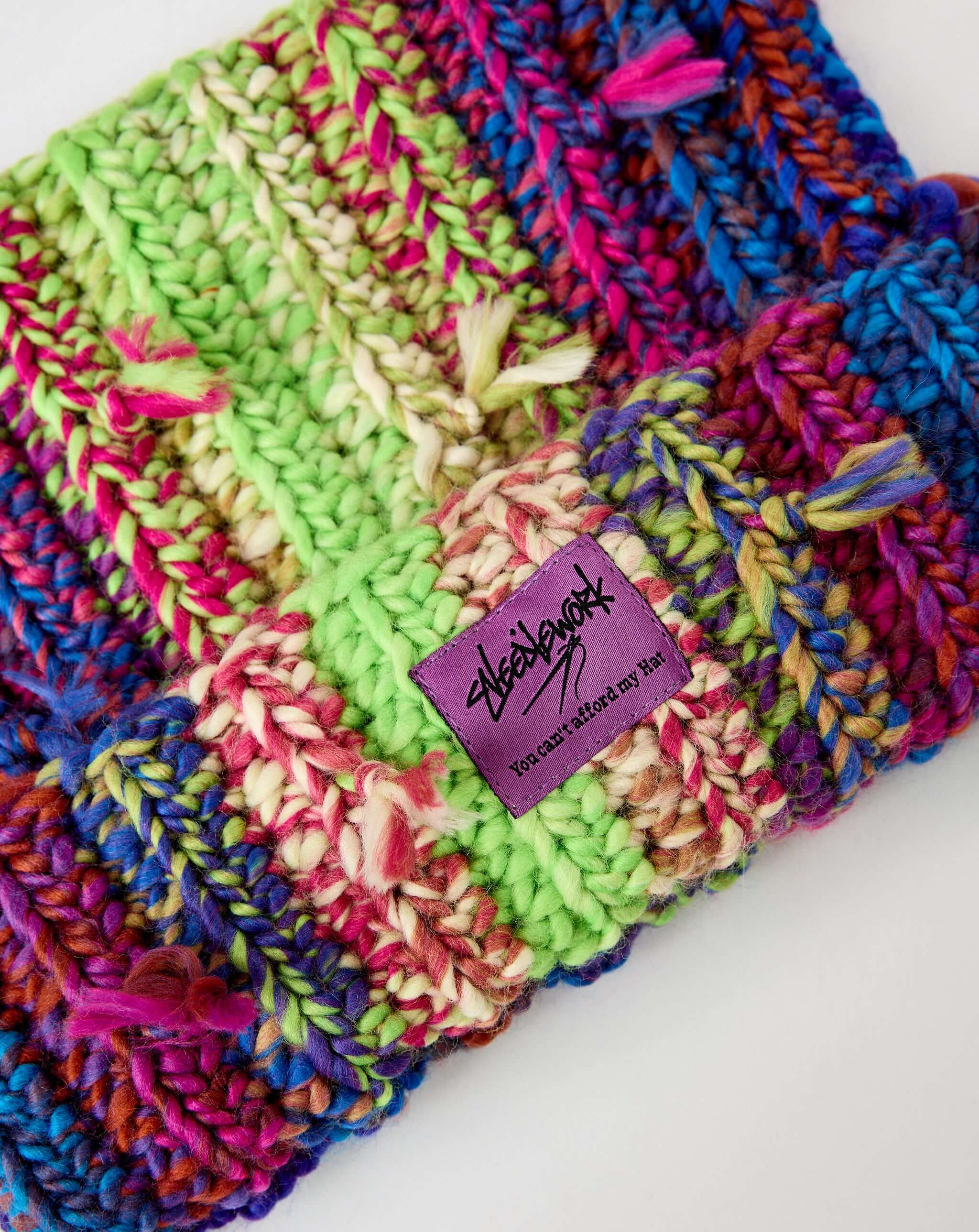 Needlework Knit Box Beanie. Underground Accessories. Rule of Next Streetwear.