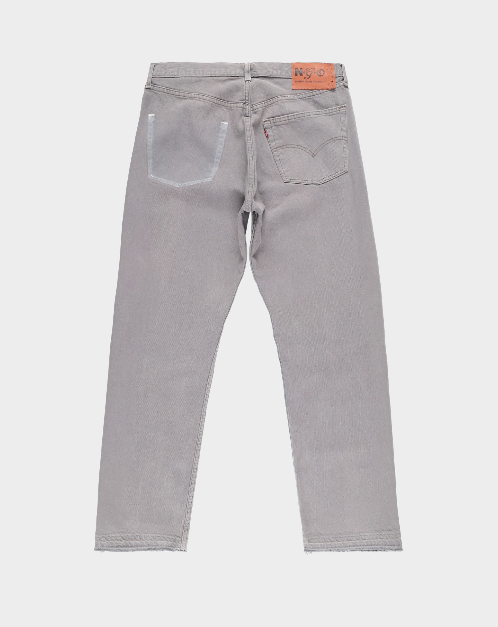 Nothing Grows Overnight 1 of 1 Reworked Denim - Rule of Next Apparel