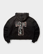 Needlework Heirloom Zip Up in Black