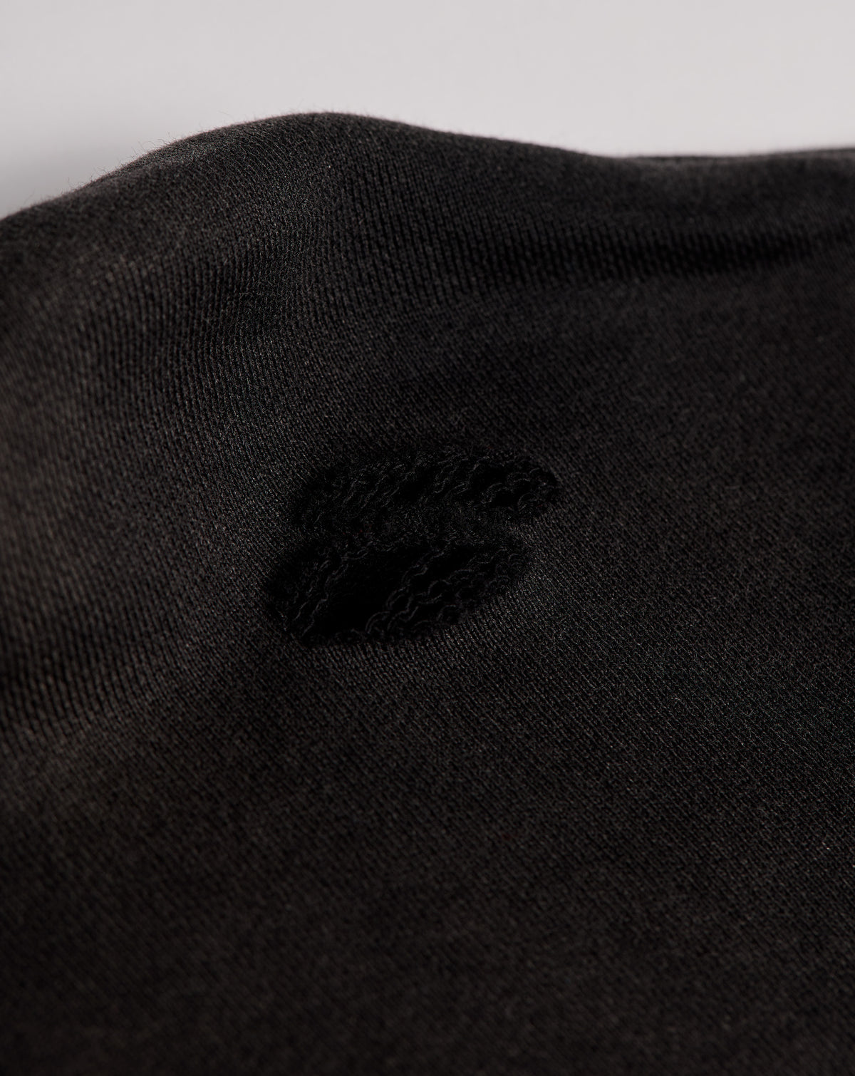 Needlework Heirloom Zip Up in Black