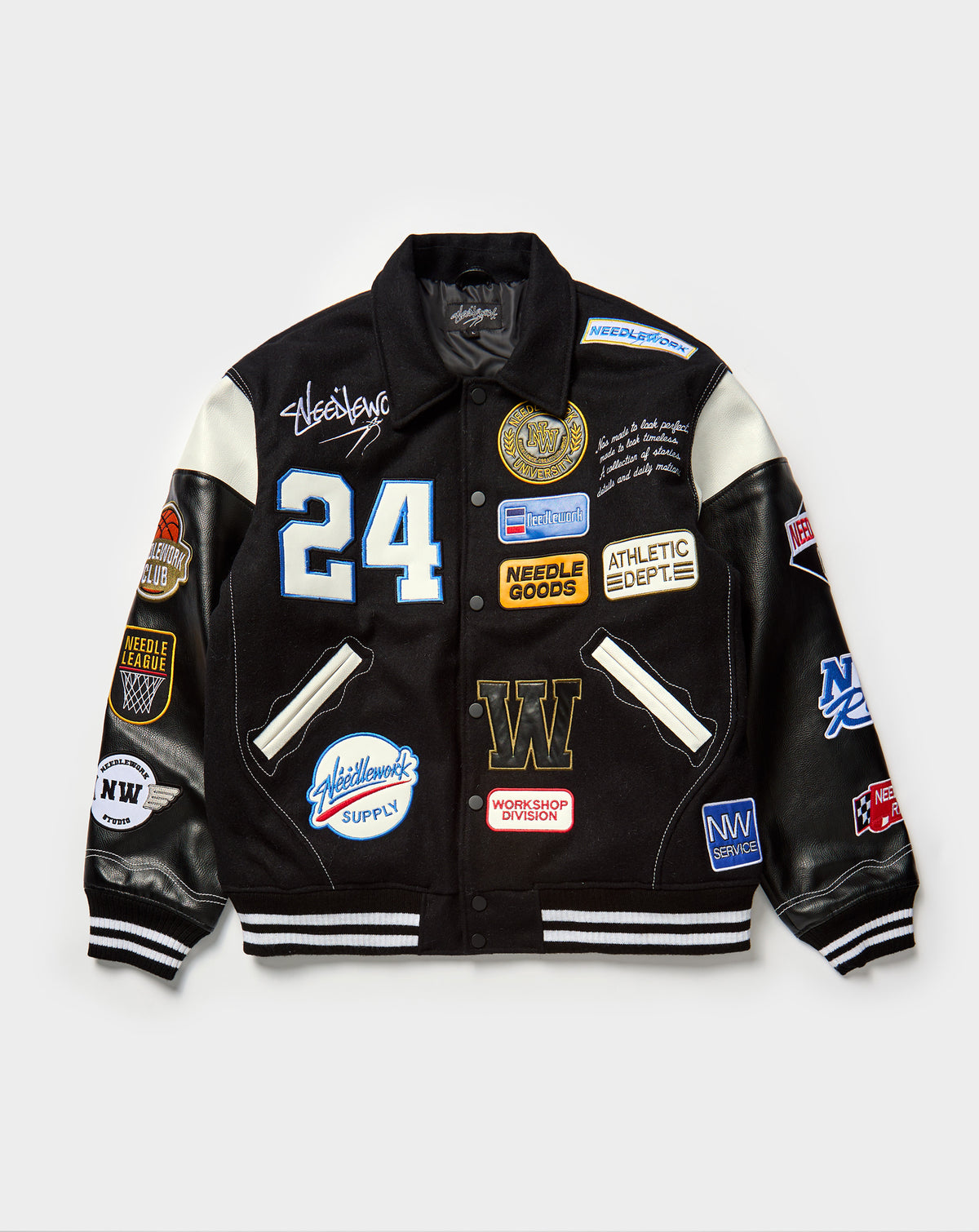 Varsity Patchwork Jacket