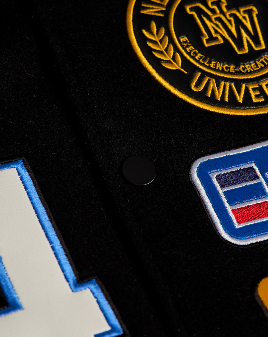 Varsity Patchwork Jacket