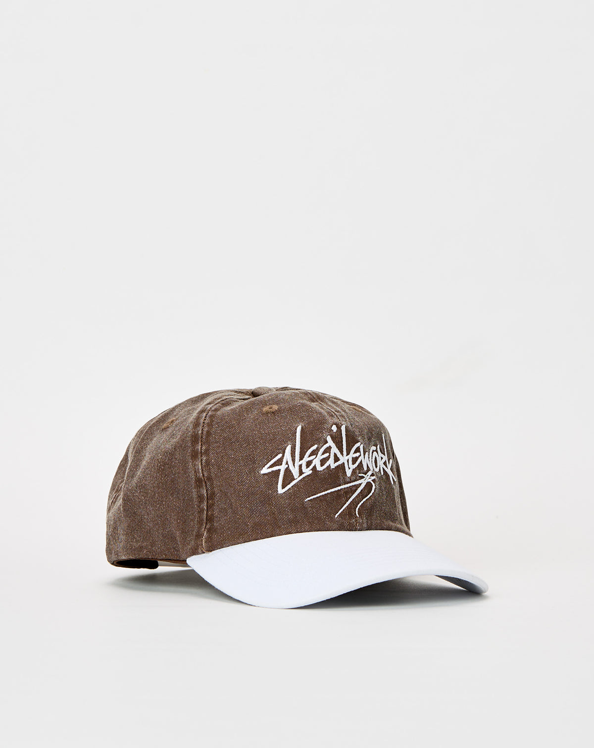 Needlework Baseball Distressed Hat. Underground Accessories. Rule of Next Streetwear.
