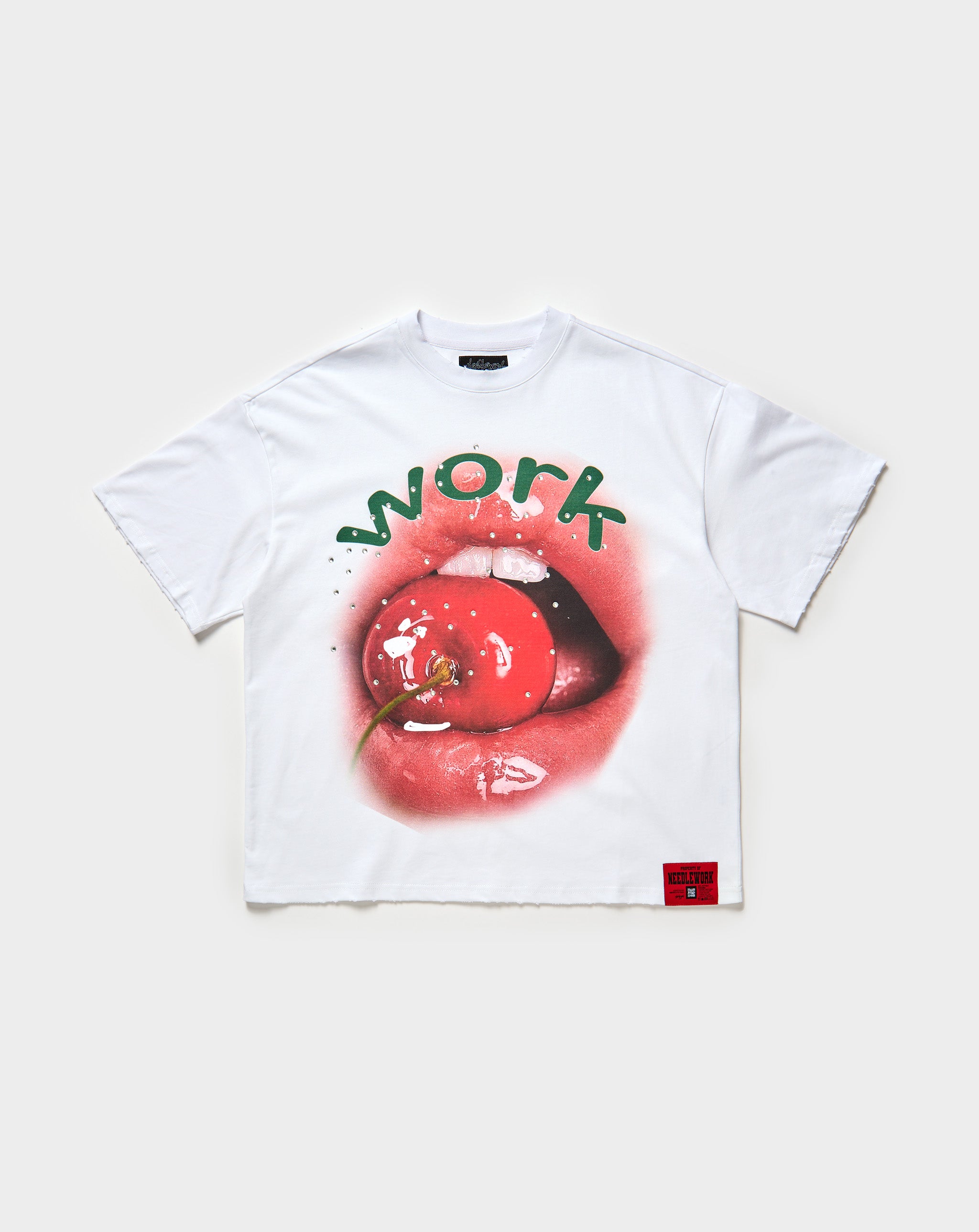 Needlework Lollipop Rhinestone T-Shirt. Underground Apparel. Rule of Next Streetwear.