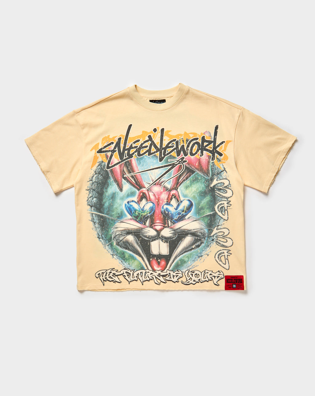 Needlework Stitched With Purpose T-Shirt. Underground Apparel. Rule of Next Streetwear.