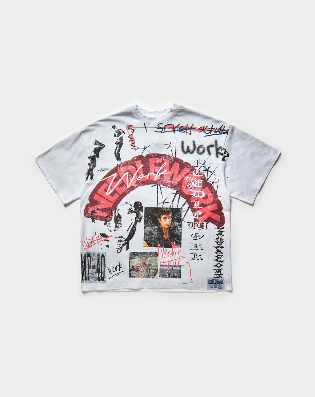 Needlework Stars Shine T-Shirt. Underground Apparel. Rule of Next Streetwear.