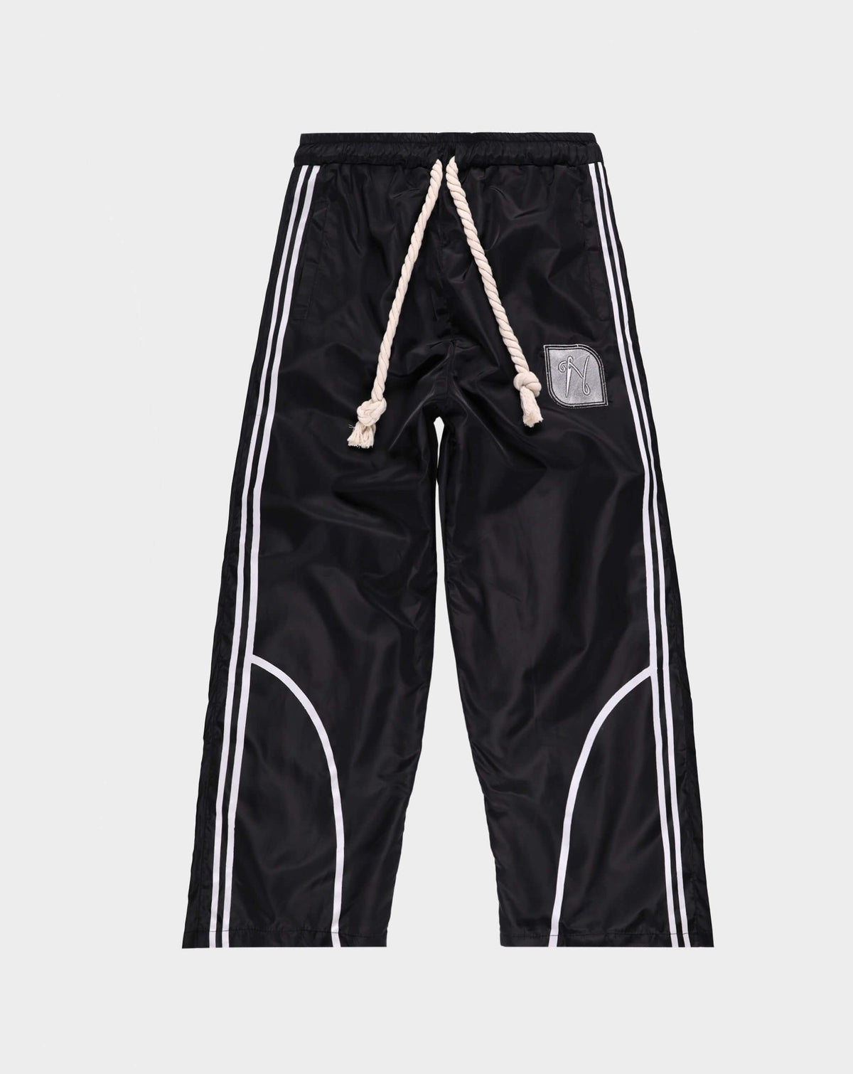 Needlework Nylon Rope Pants in Black
