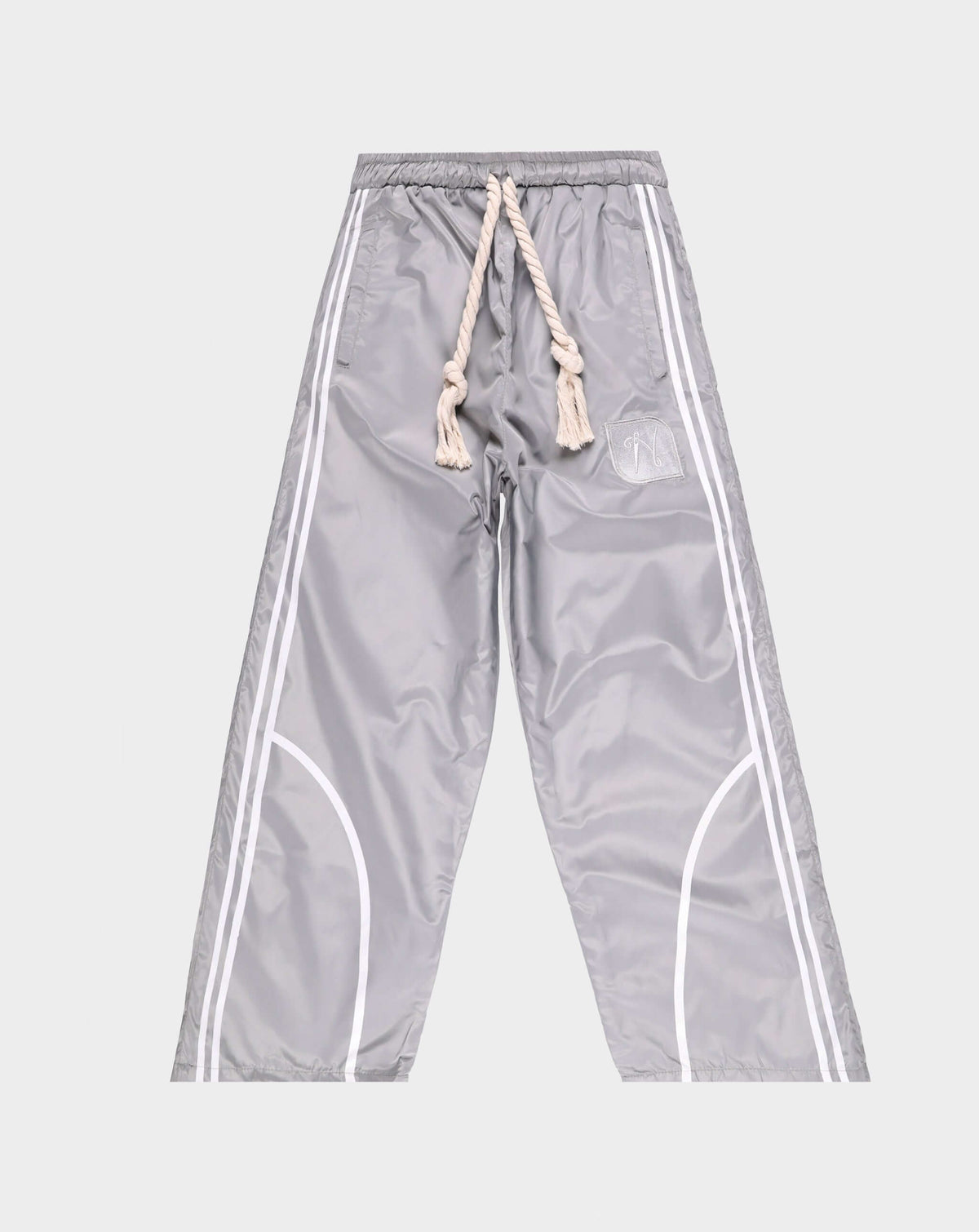 Needlework Nylon Rope Pants in Gray